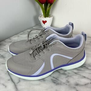 NEW VIONIC Grey Mesh Olessa Trainers Sneaker Shoes Size 6.5 Comfort Orthopedic